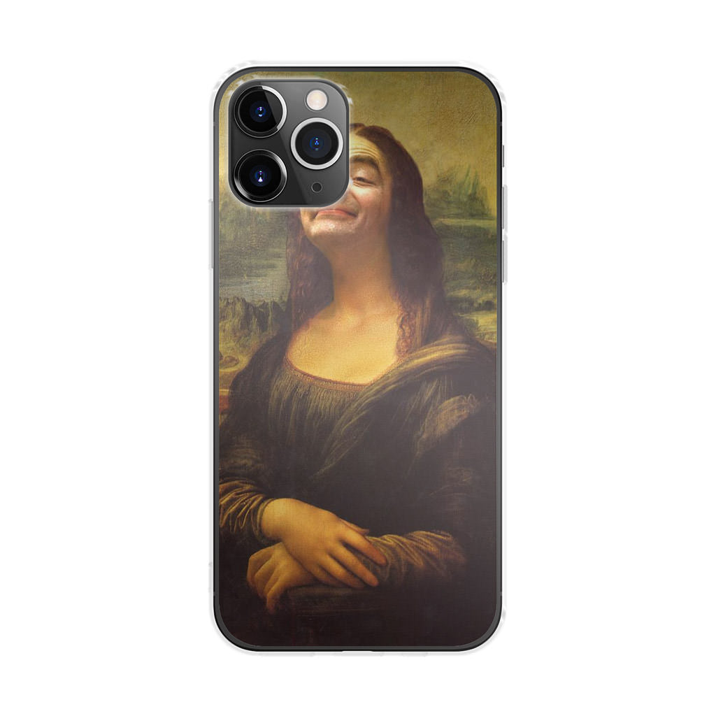 Rowan Atkinson Monalisa Funny iPhone 11 Pro Max Case