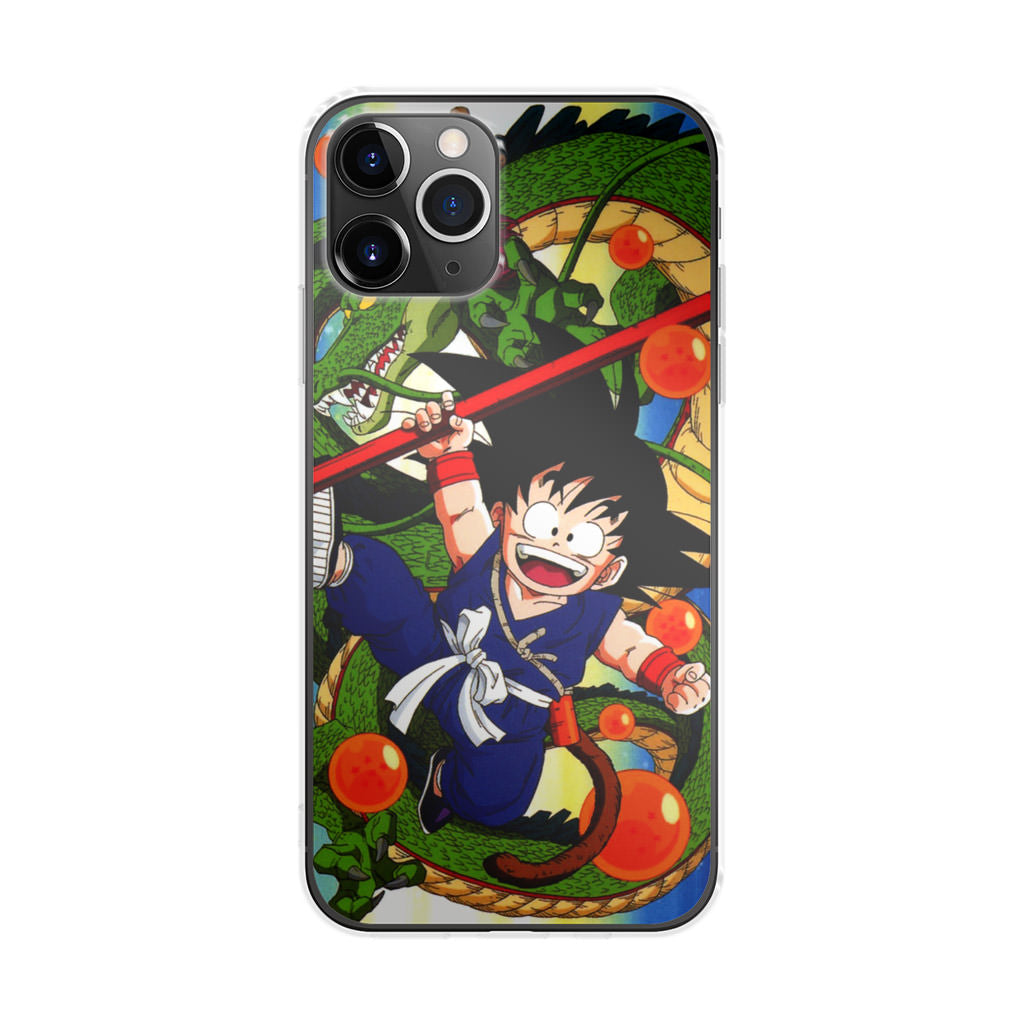 Shenlong And Little Goku Dragon Ball iPhone 11 Pro Case
