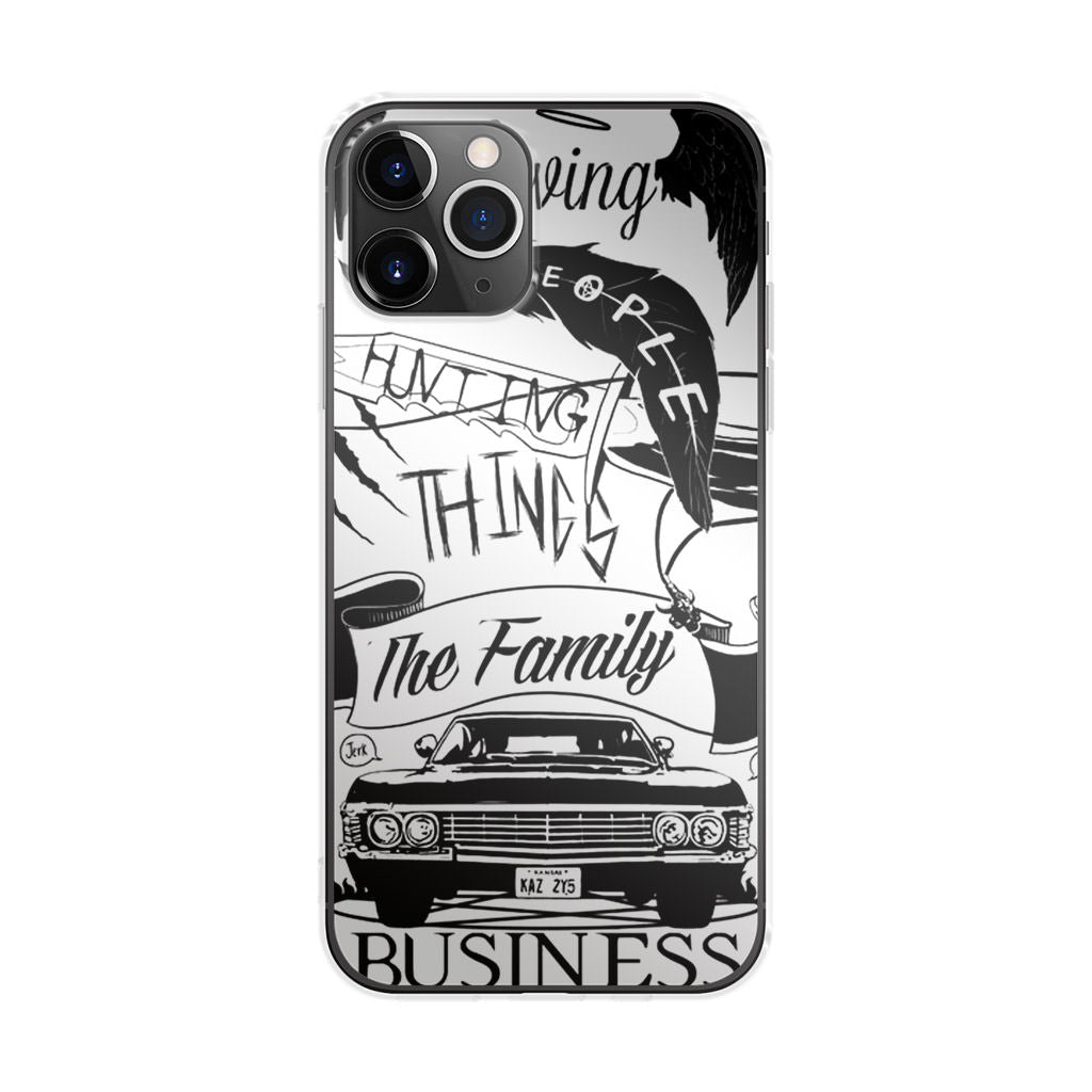 Supernatural Family Business Saving People iPhone 11 Pro Max Case