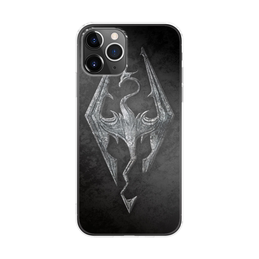 The Elder Scrolls V Skyrim Logo iPhone 11 Pro Case