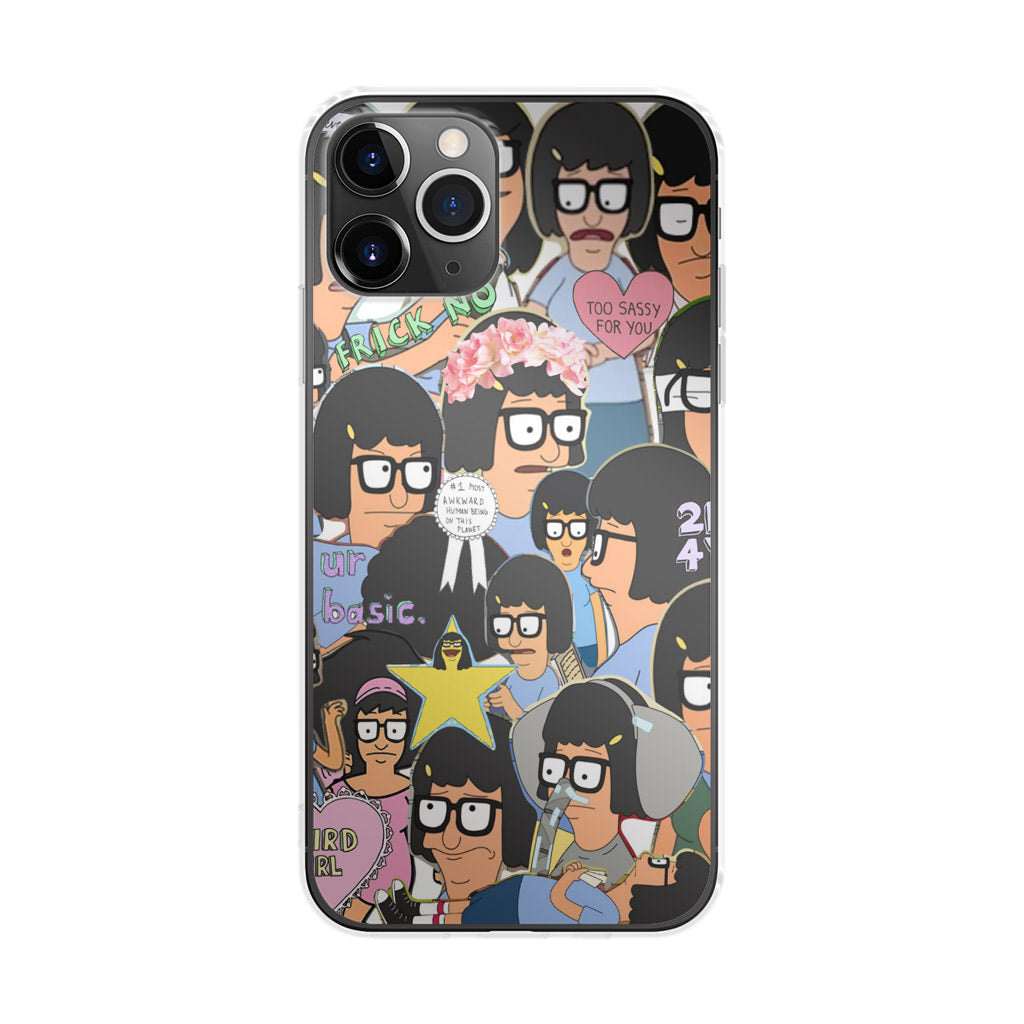 Tina Belcher Collage iPhone 11 Pro Case