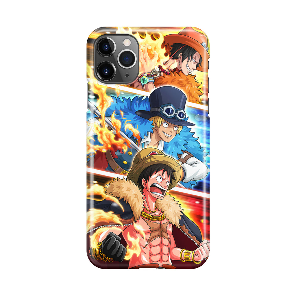 Ace Sabo Luffy iPhone 11 Pro Case