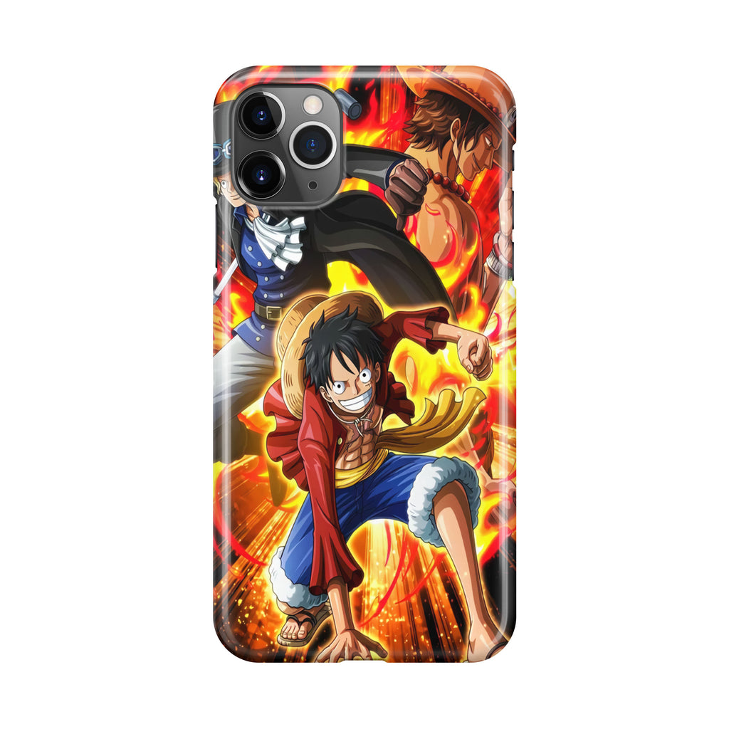 Ace Sabo Luffy Brotherhood iPhone 11 Pro Max Case