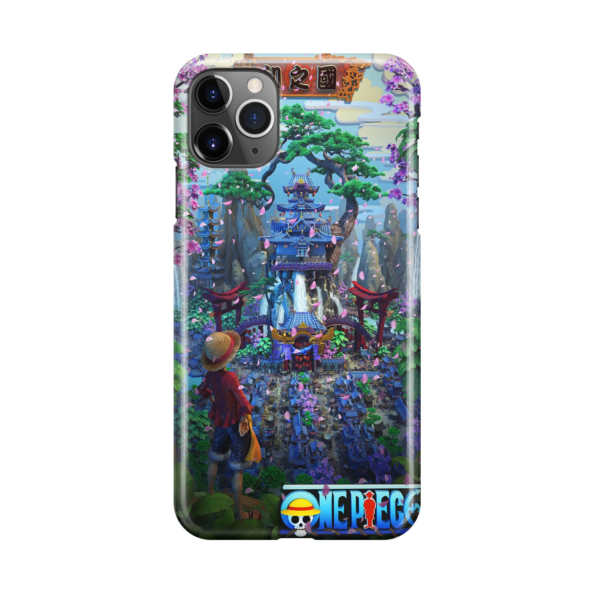 Flower Capital of Wano One Piece iPhone 11 Pro Max Case