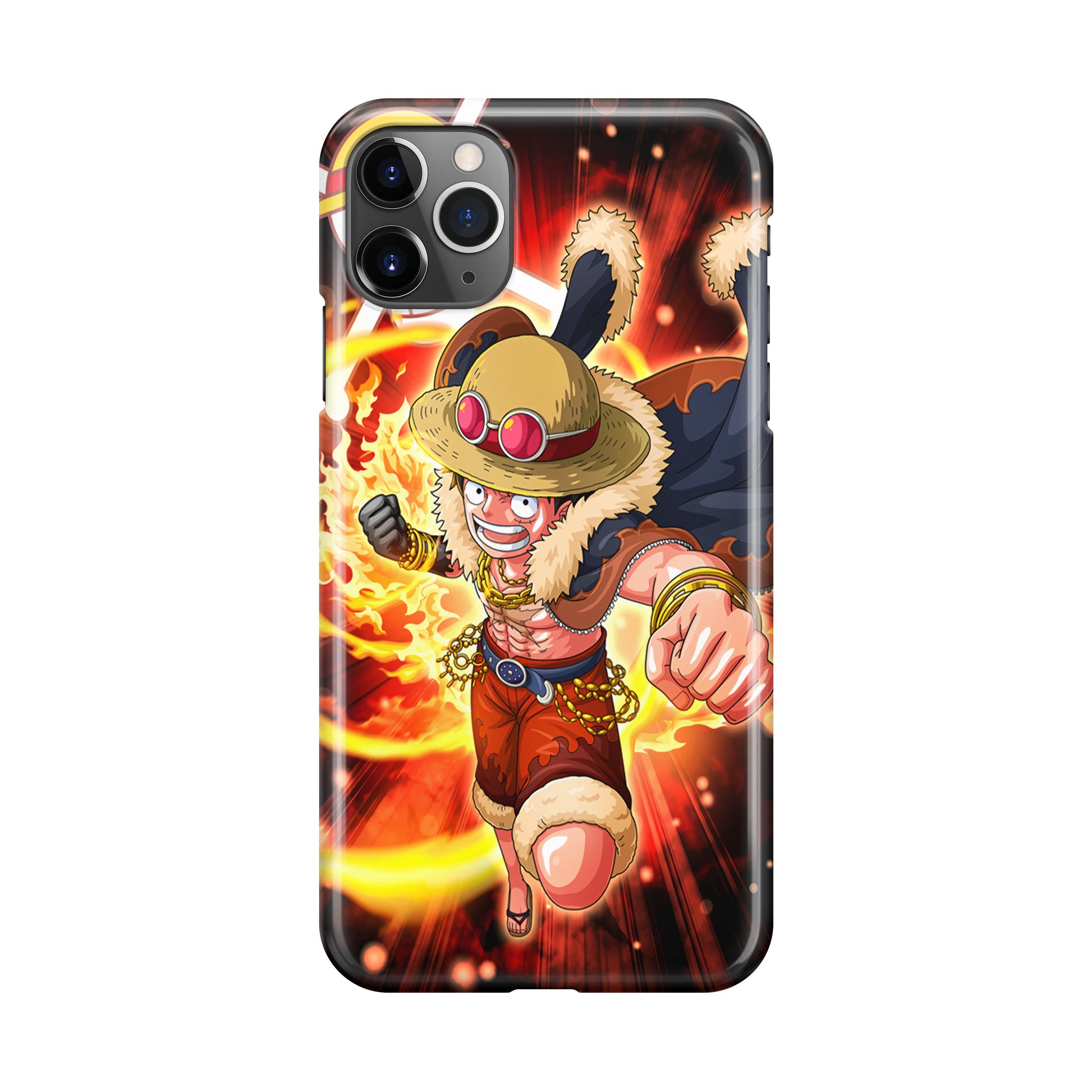 Luffy Red Hawk Punch iPhone 11 Pro Max Case