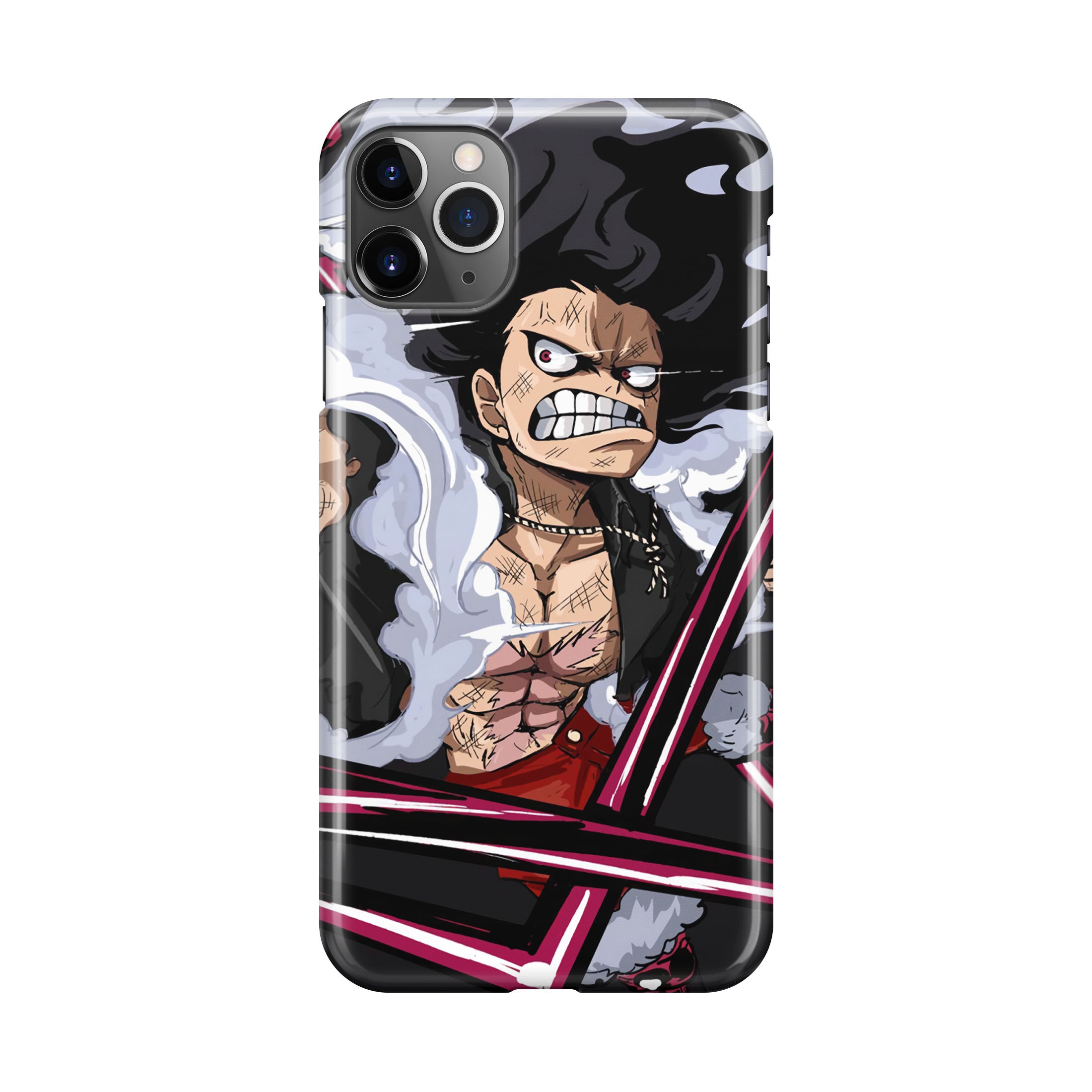 Luffy Snake Man Culverin Art iPhone 11 Pro Case