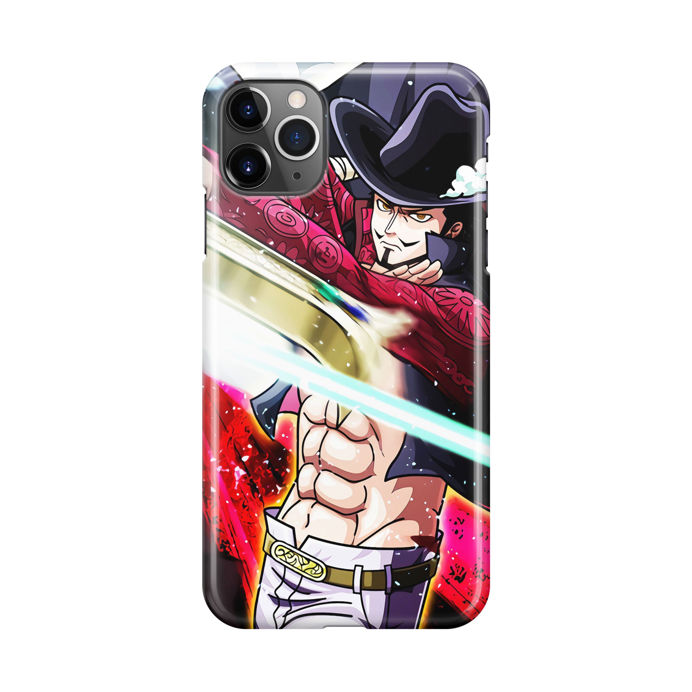 Mihawk The Strongest Swordsman iPhone 11 Pro Max Case