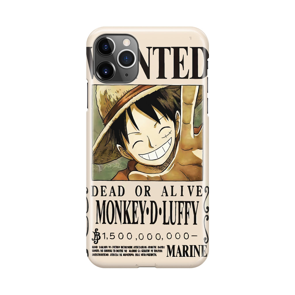 Monkey D Luffy Bounty iPhone 11 Pro Case