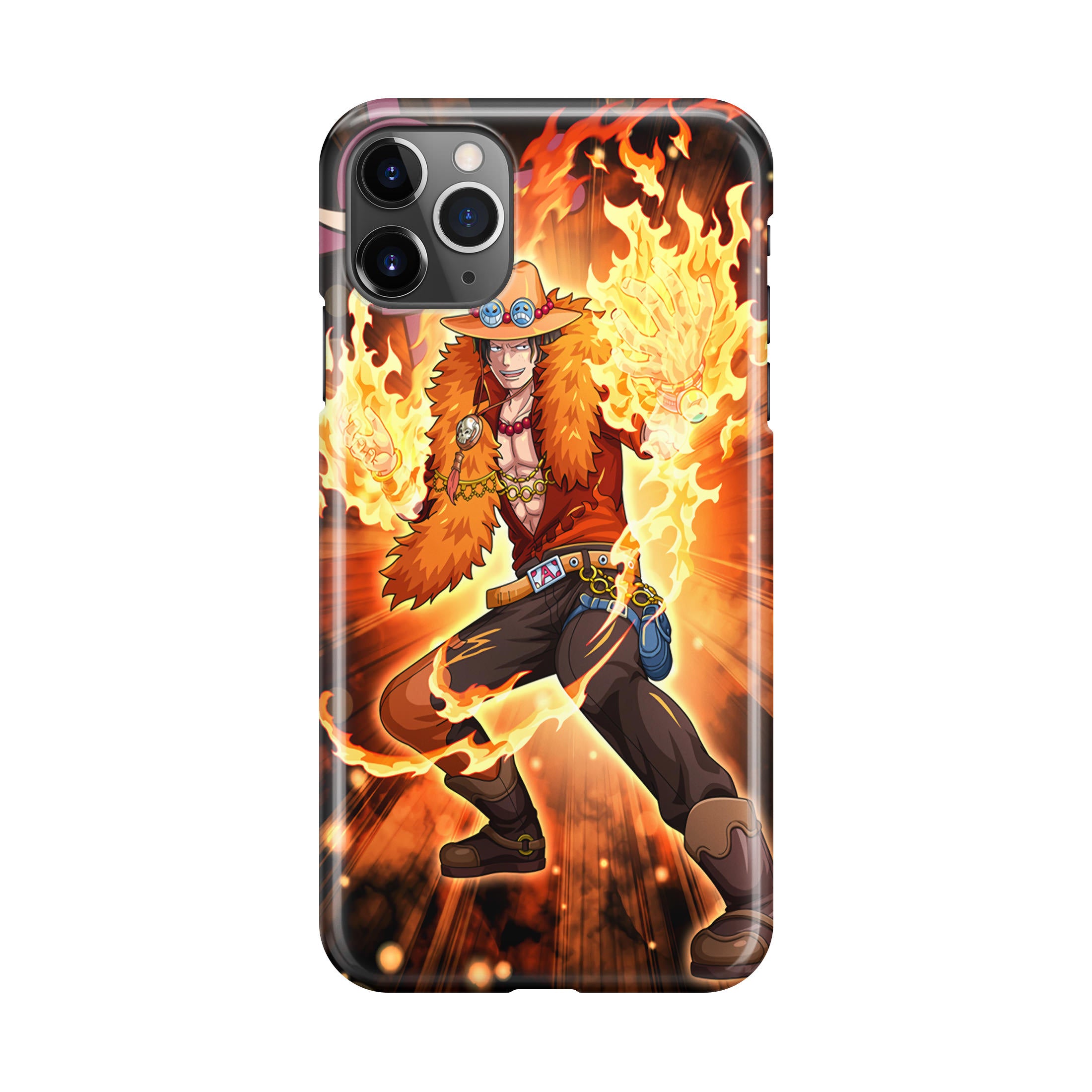Portgas D Ace Fire Power iPhone 11 Pro Max Case