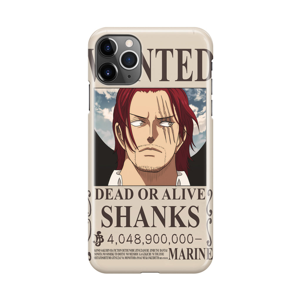 Shanks Bounty iPhone 11 Pro Max Case