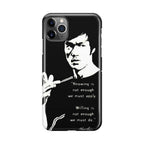Bruce Lee Quotes iPhone 11 Pro Case