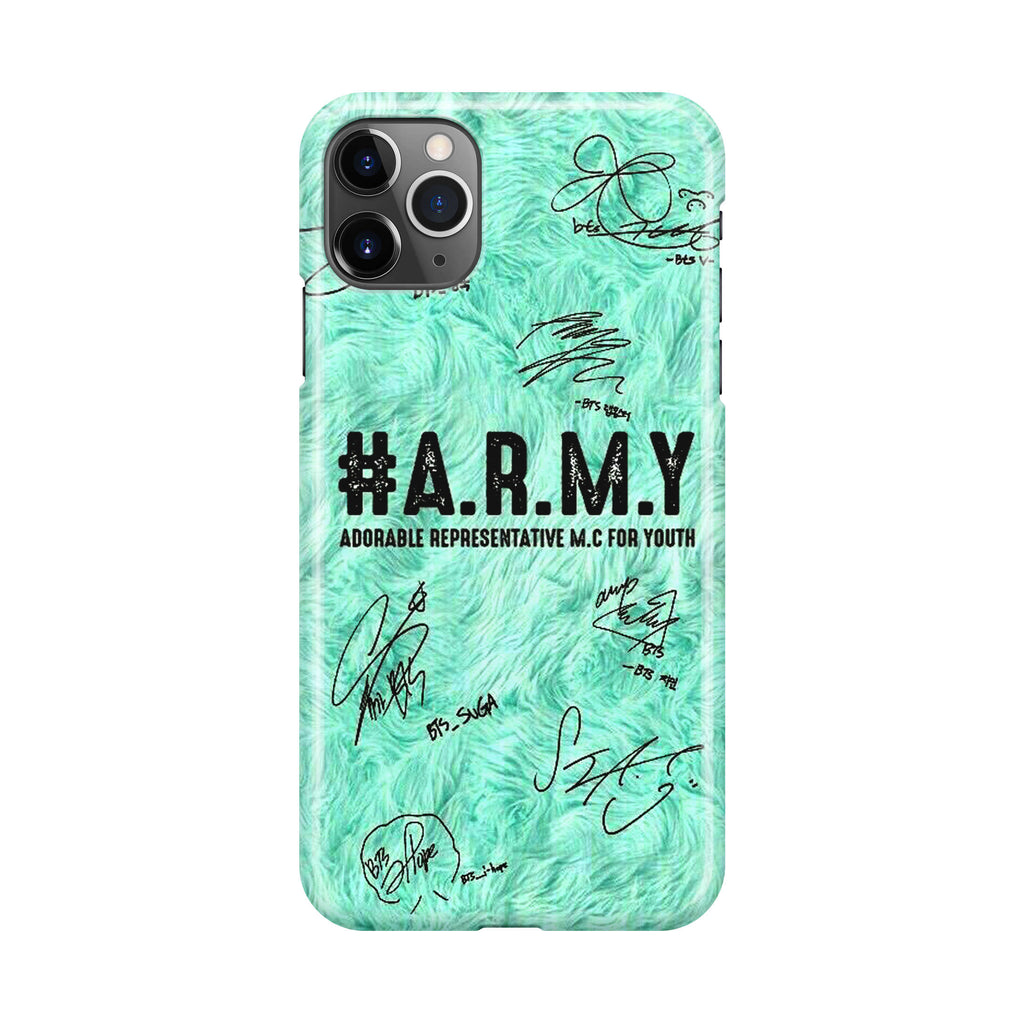 BTS Army Signature iPhone 11 Pro Case