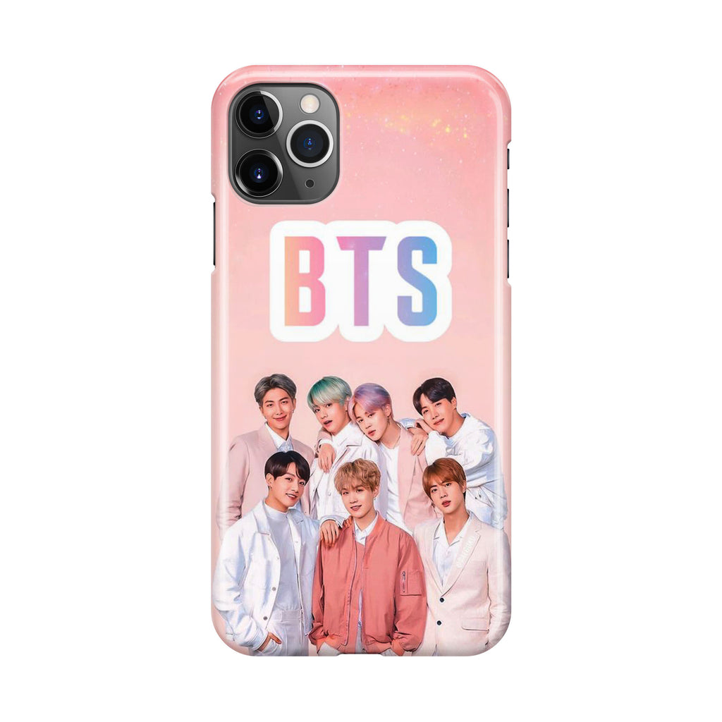 BTS Member in Pink iPhone 11 Pro Max Case