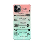 BTS Members Name iPhone 11 Pro Max Case
