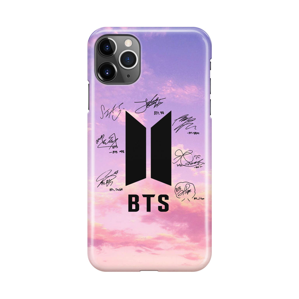 BTS Signature 2 iPhone 11 Pro Case