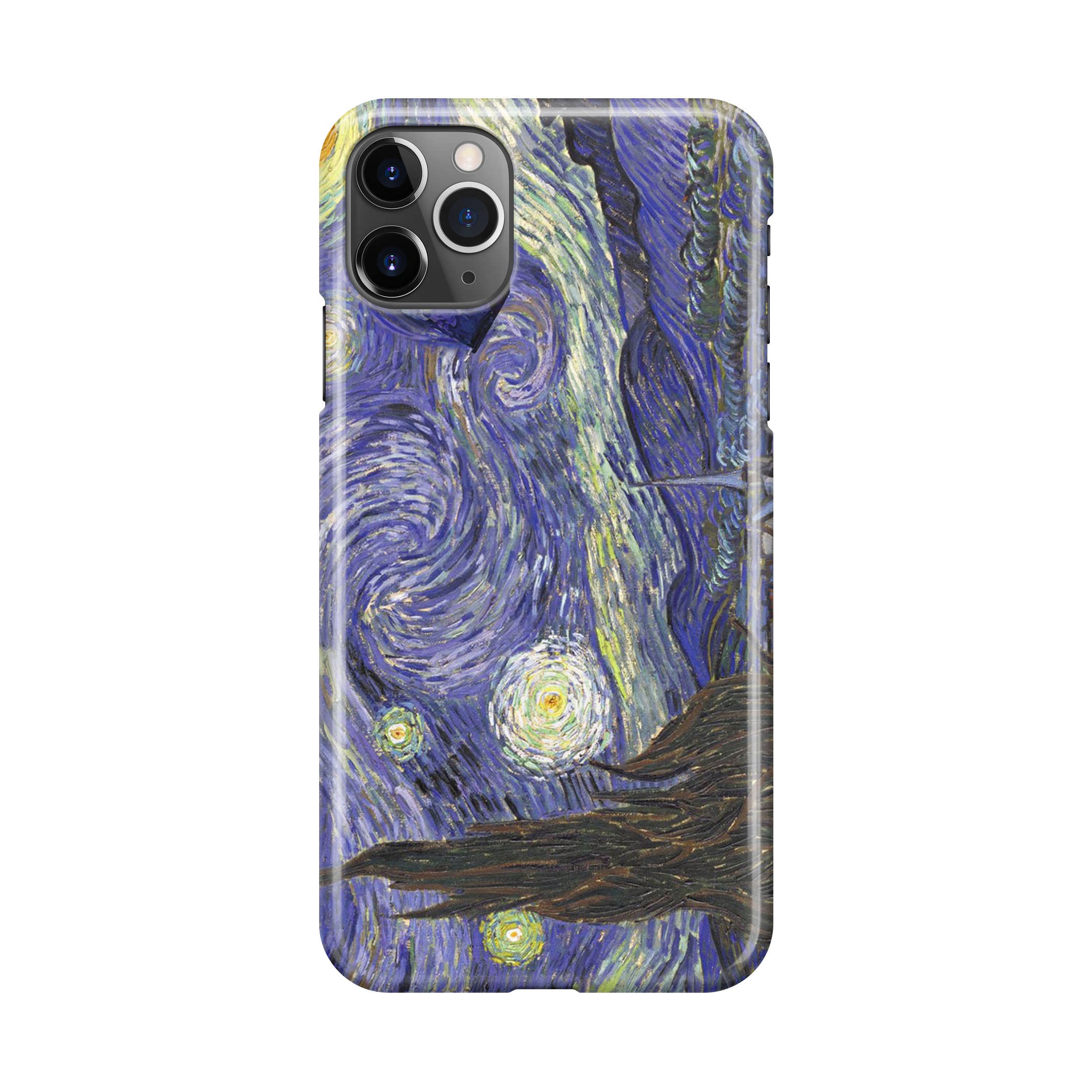 Dr Who Tardis In Van Gogh Starry Night iPhone 11 Pro Case