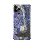 Dr Who Tardis In Van Gogh Starry Night iPhone 11 Pro Max Case