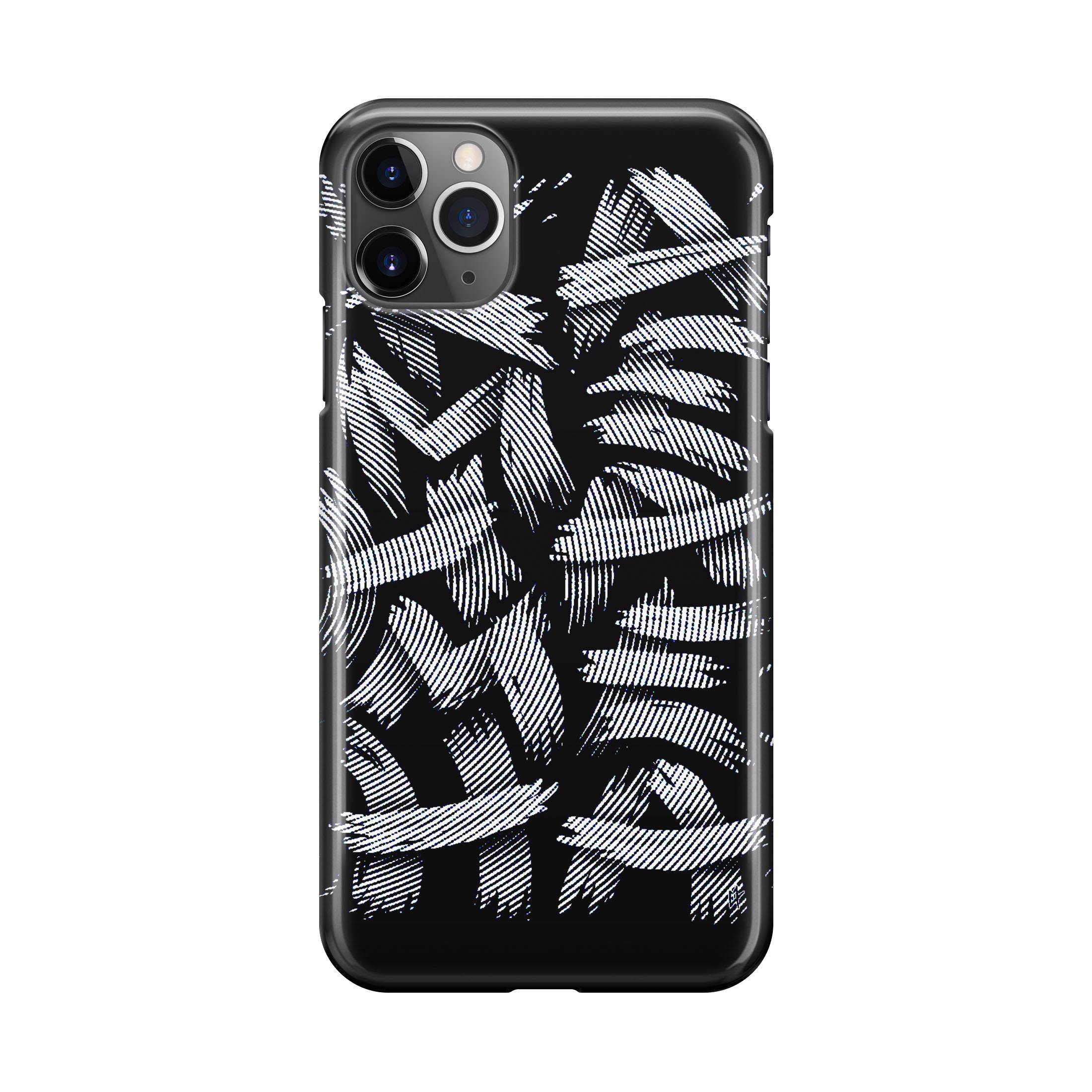 Dragon Ball Kamehameha Font Art iPhone 11 Pro Case