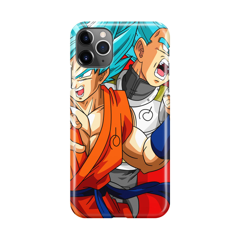 Dragon Ball Super SSGSS Goku And Vegeta iPhone 11 Pro Max Case