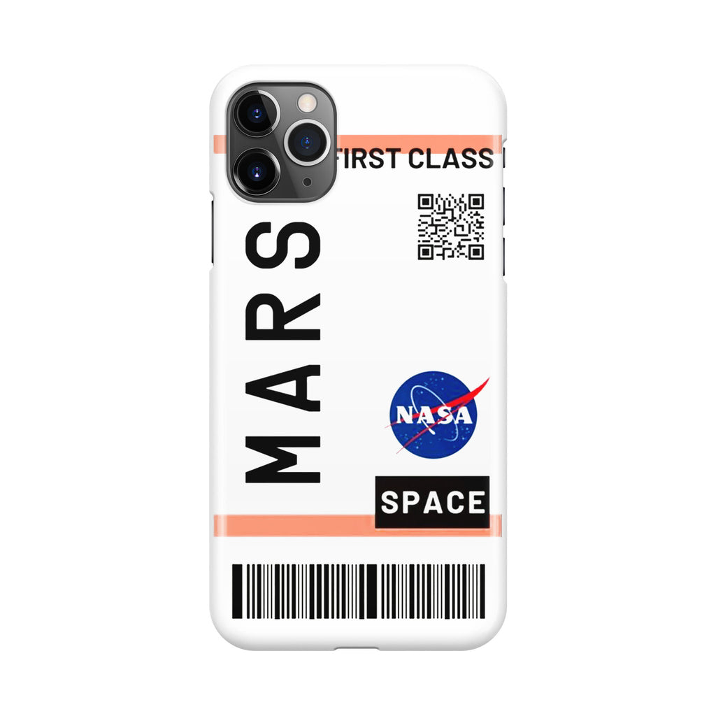 First Class Ticket To Mars iPhone 11 Pro Case
