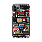Friends TV Show Quotes Poster iPhone 11 Pro Max Case