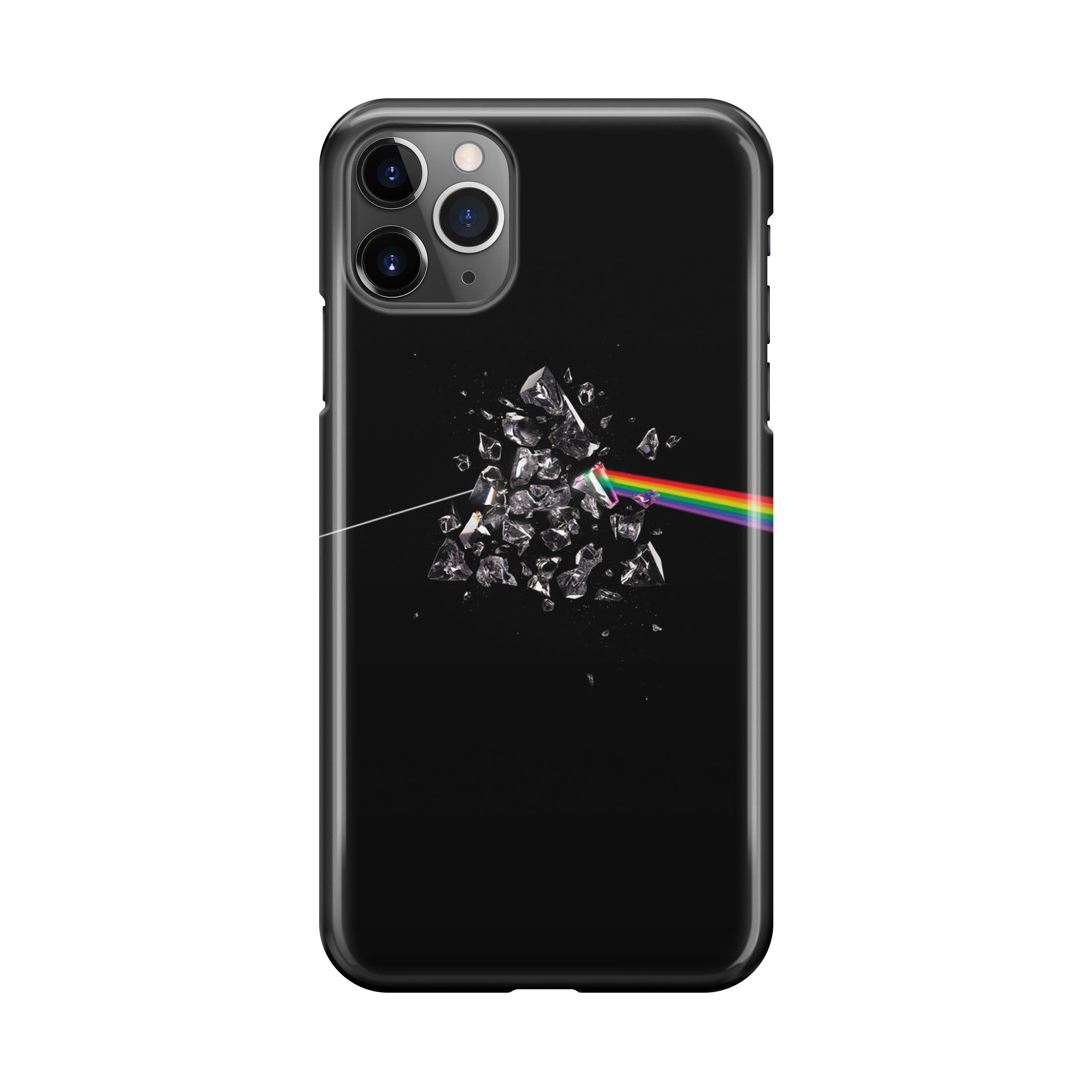 Glass Broken Light Refraction iPhone 11 Pro Max Case