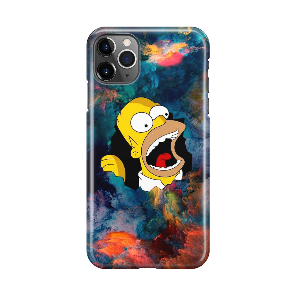 Homer Behind The Black Hole iPhone 11 Pro Max Case