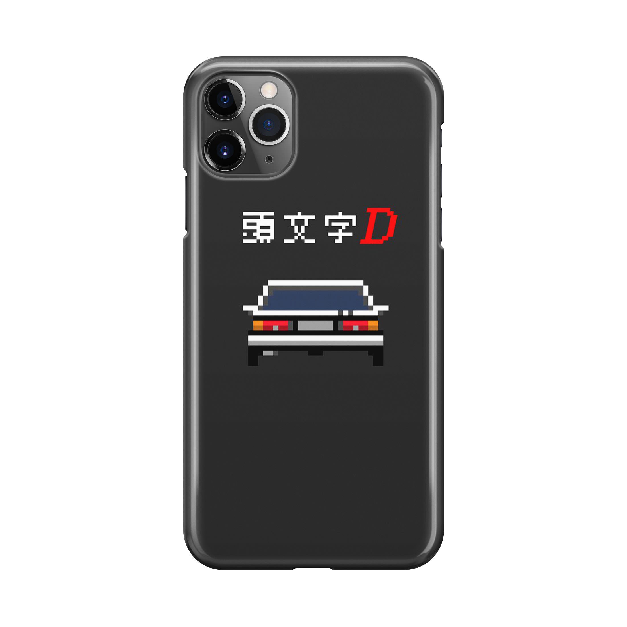 Initial D Pixel Art iPhone 11 Pro Max Case