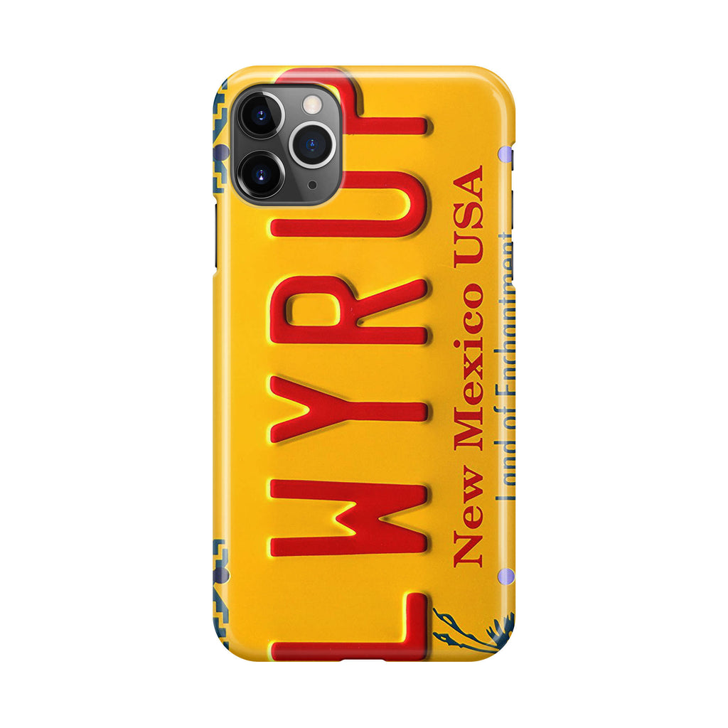LWYRUP License Plate iPhone 11 Pro Case