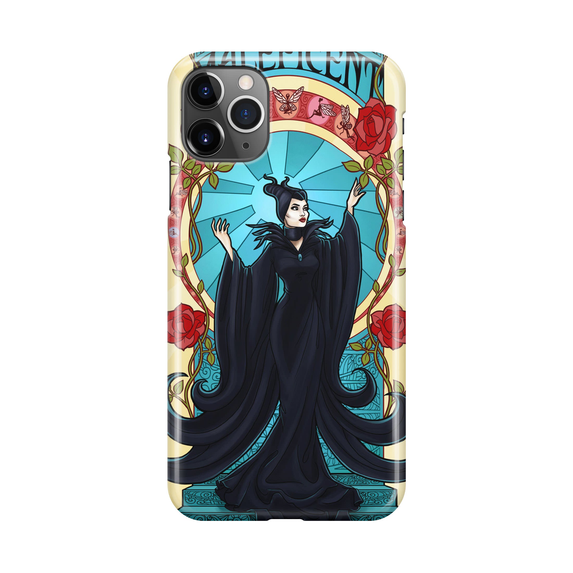 Maleficent With Flower iPhone 11 Pro Max Case