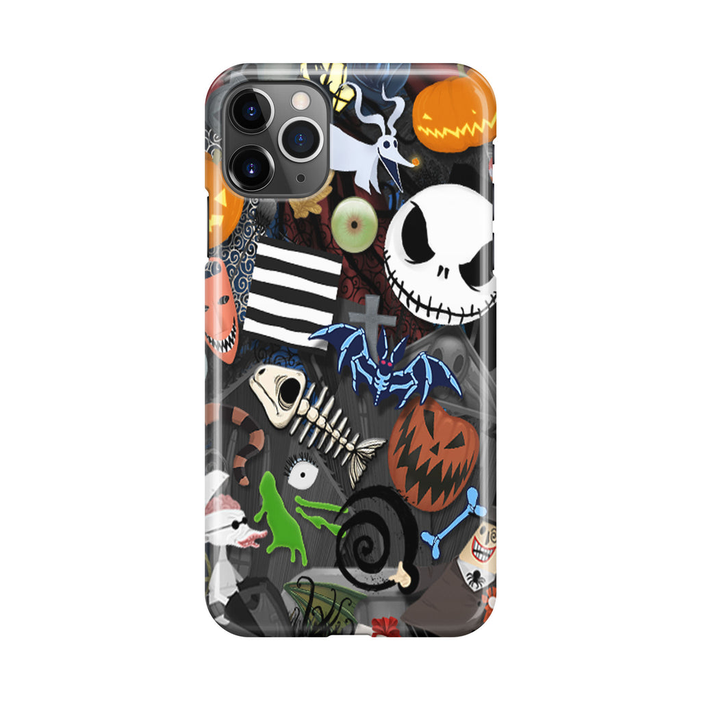 Nightmare Before Chrismast Collage iPhone 11 Pro Case