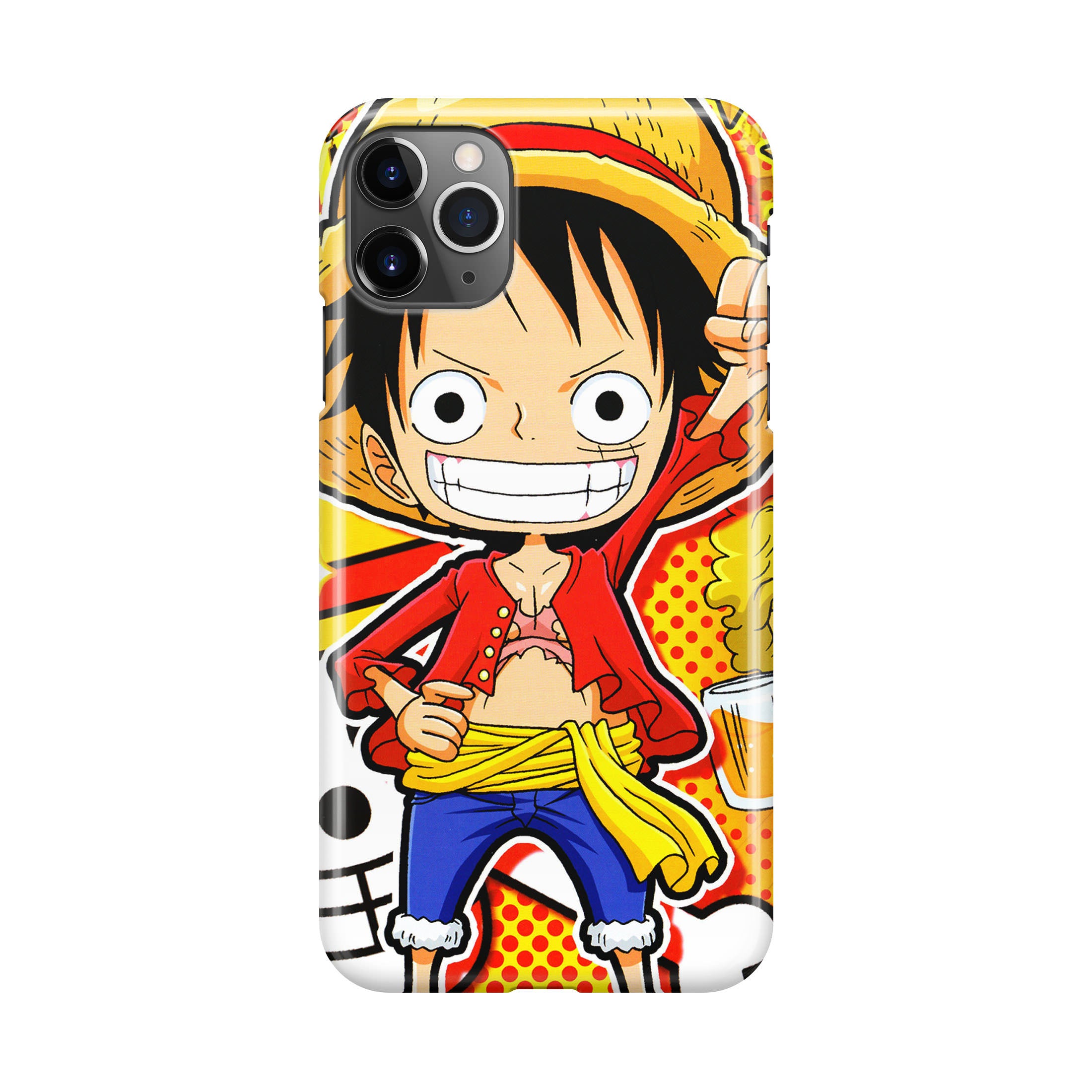 One Piece Cute Luffy iPhone 11 Pro Max Case