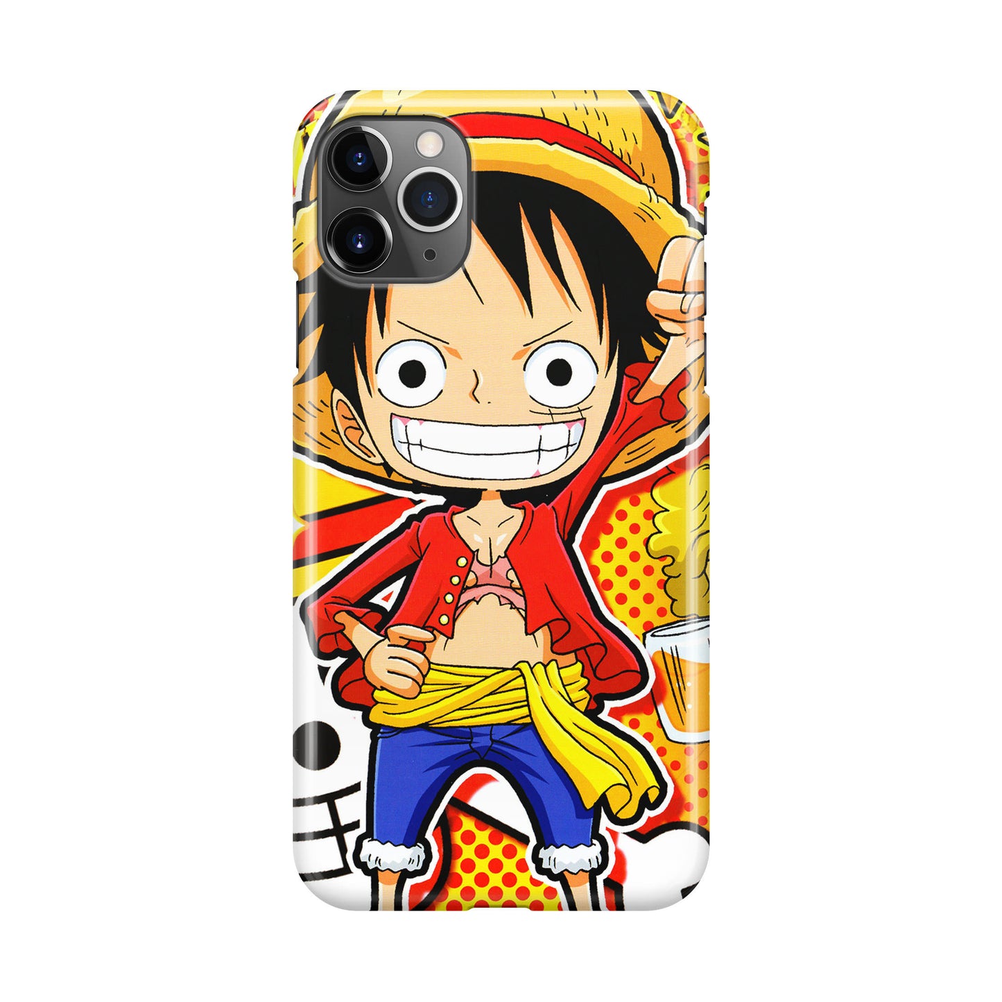 One Piece Cute Luffy iPhone 11 Pro Case