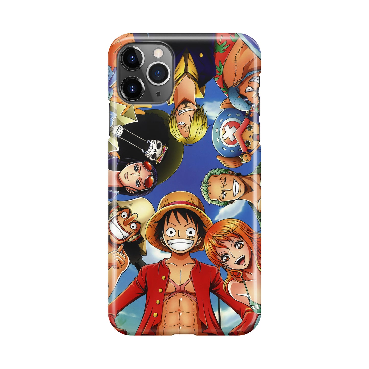 One Piece Luffy Crew iPhone 11 Pro Case
