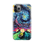 Peanuts At Starry Night iPhone 11 Pro Max Case