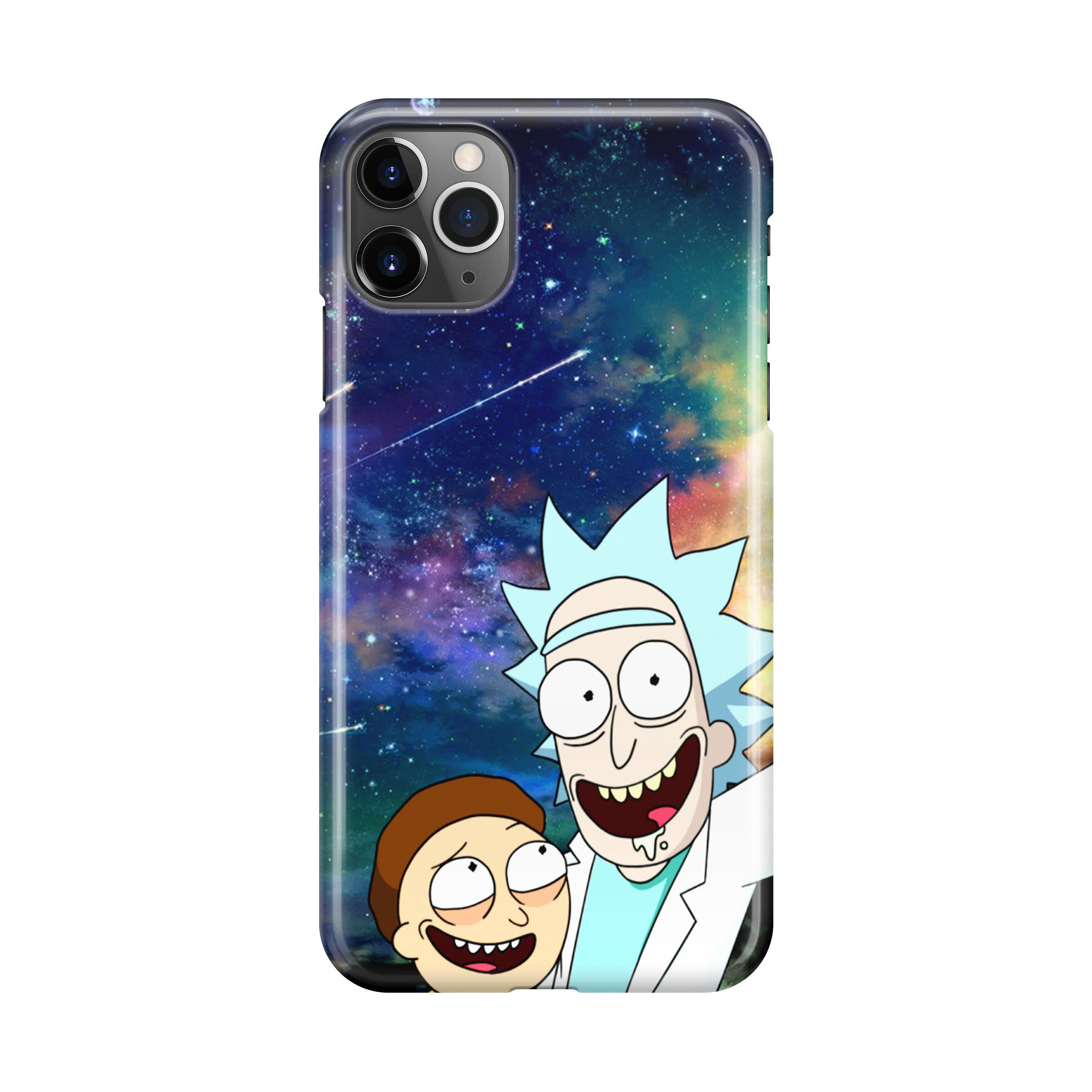 Rick And Morty In The Space iPhone 11 Pro Case