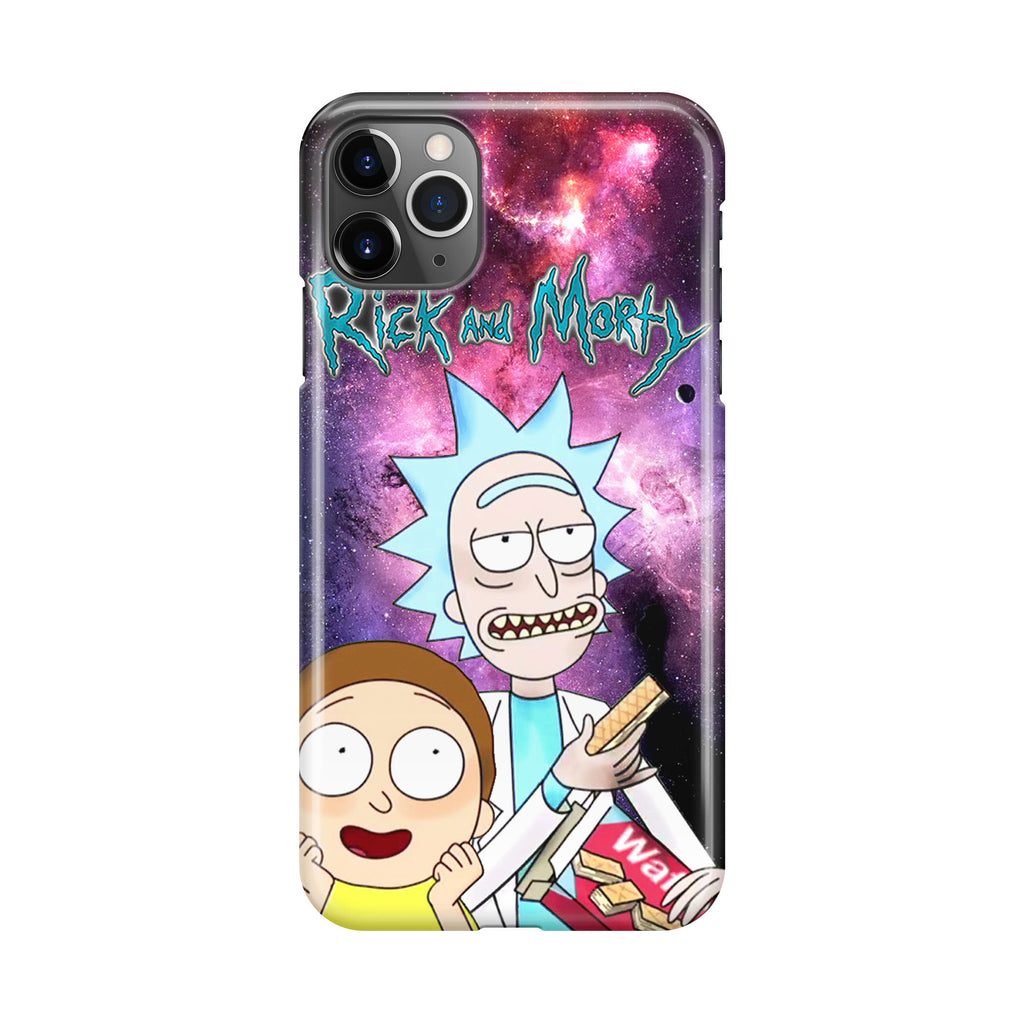 Rick And Morty Nebula Space iPhone 11 Pro Max Case