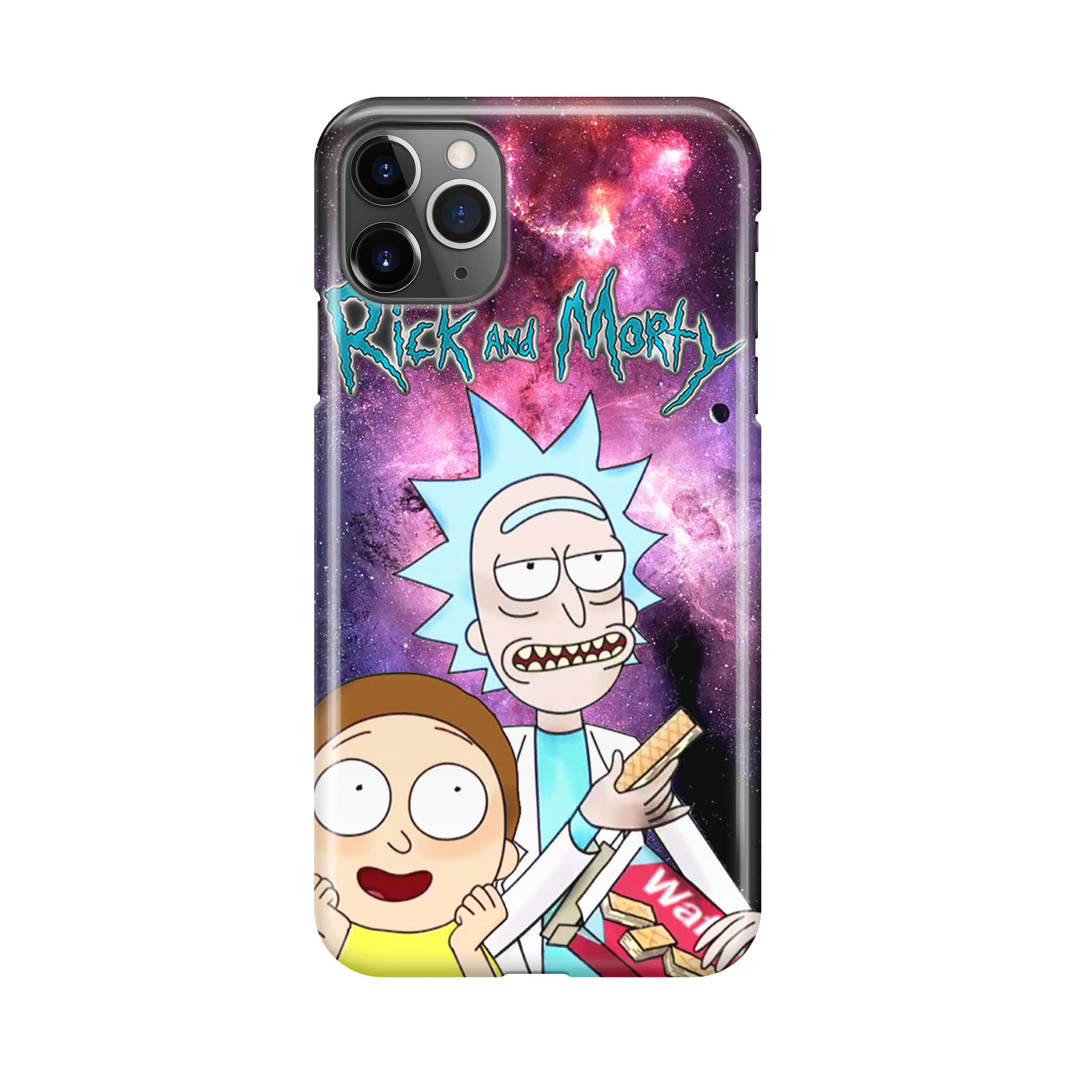 Rick And Morty Nebula Space iPhone 11 Pro Max Case