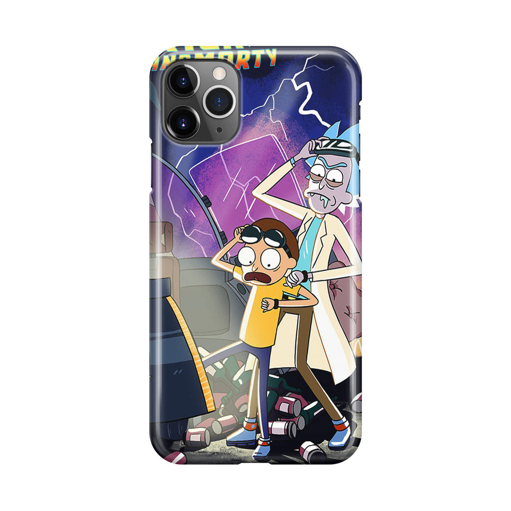 Rick And Morty Back To The Future iPhone 11 Pro Max Case