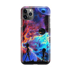 Rick And Morty Flat Galaxy iPhone 11 Pro Max Case