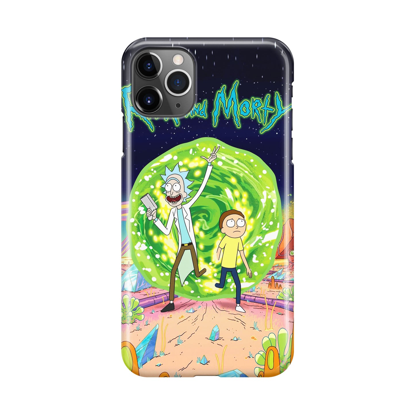 Rick And Morty Portal Gun iPhone 11 Pro Case