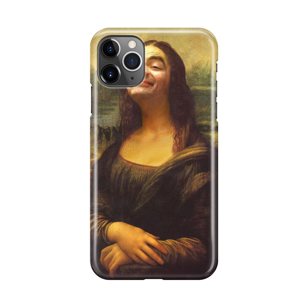 Rowan Atkinson Monalisa Funny iPhone 11 Pro Case