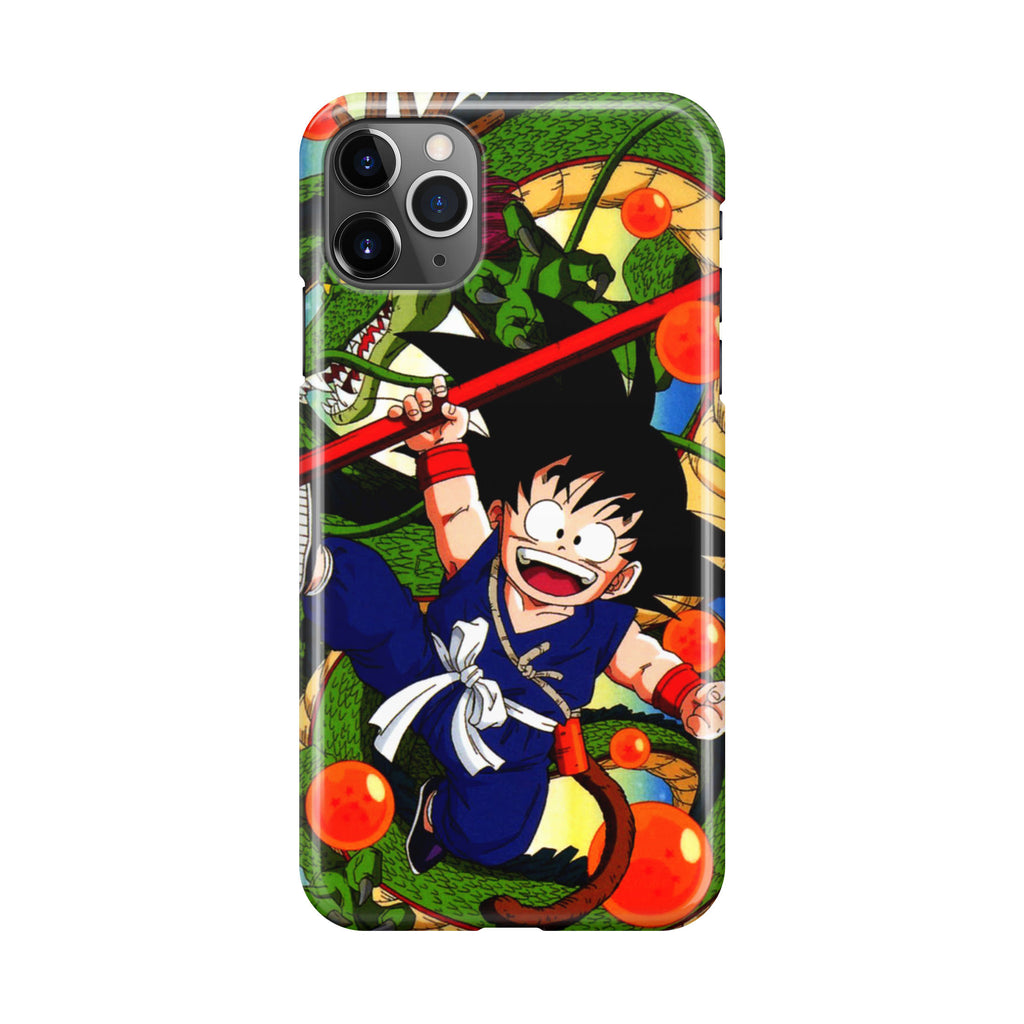 Shenlong And Little Goku Dragon Ball iPhone 11 Pro Case