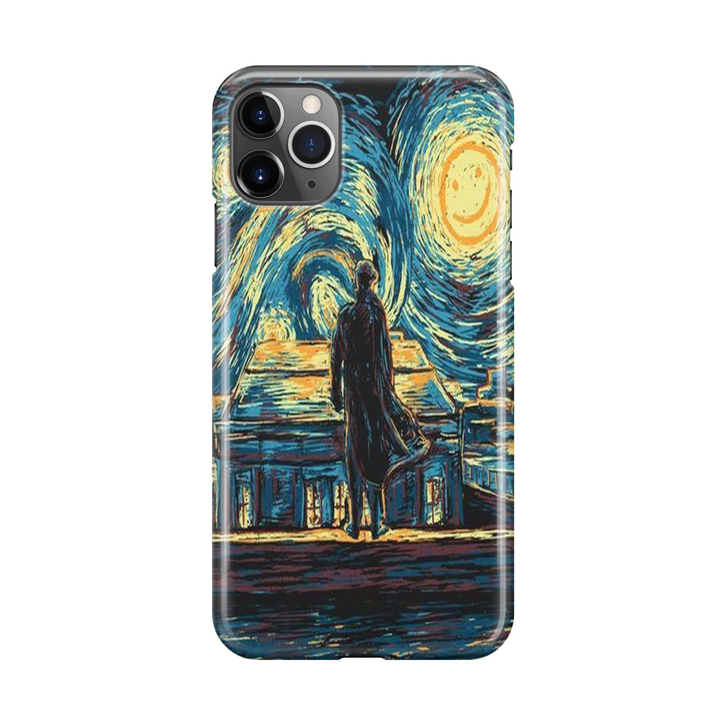 Sherlock Starry Night iPhone 11 Pro Case