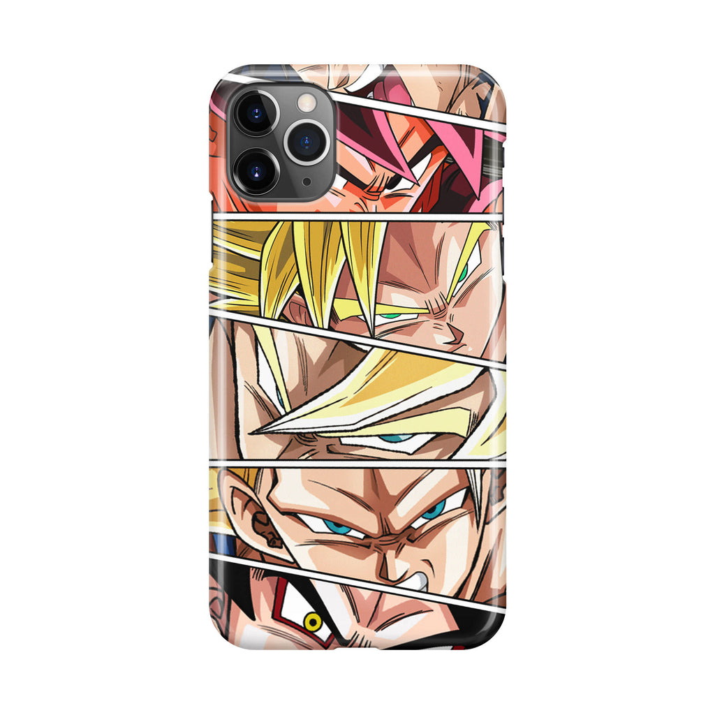 Son Goku Forms iPhone 11 Pro Case