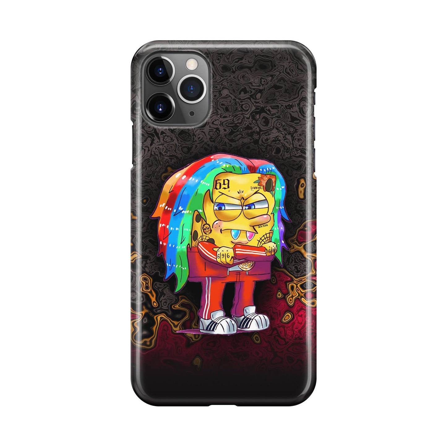 Sponge Hypebeast 69 Mode iPhone 11 Pro Case
