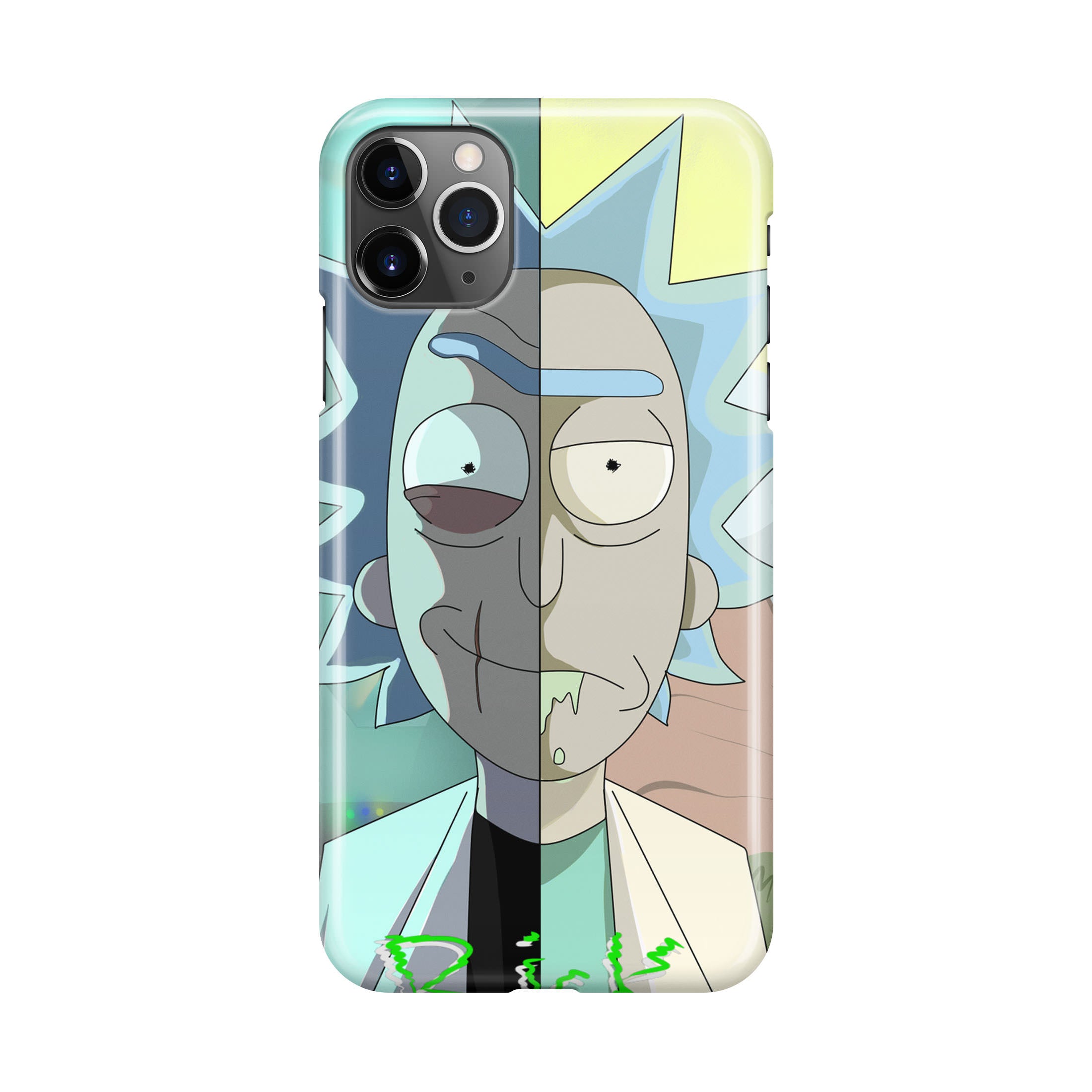 Super Evil Man Rick And Rick iPhone 11 Pro Max Case