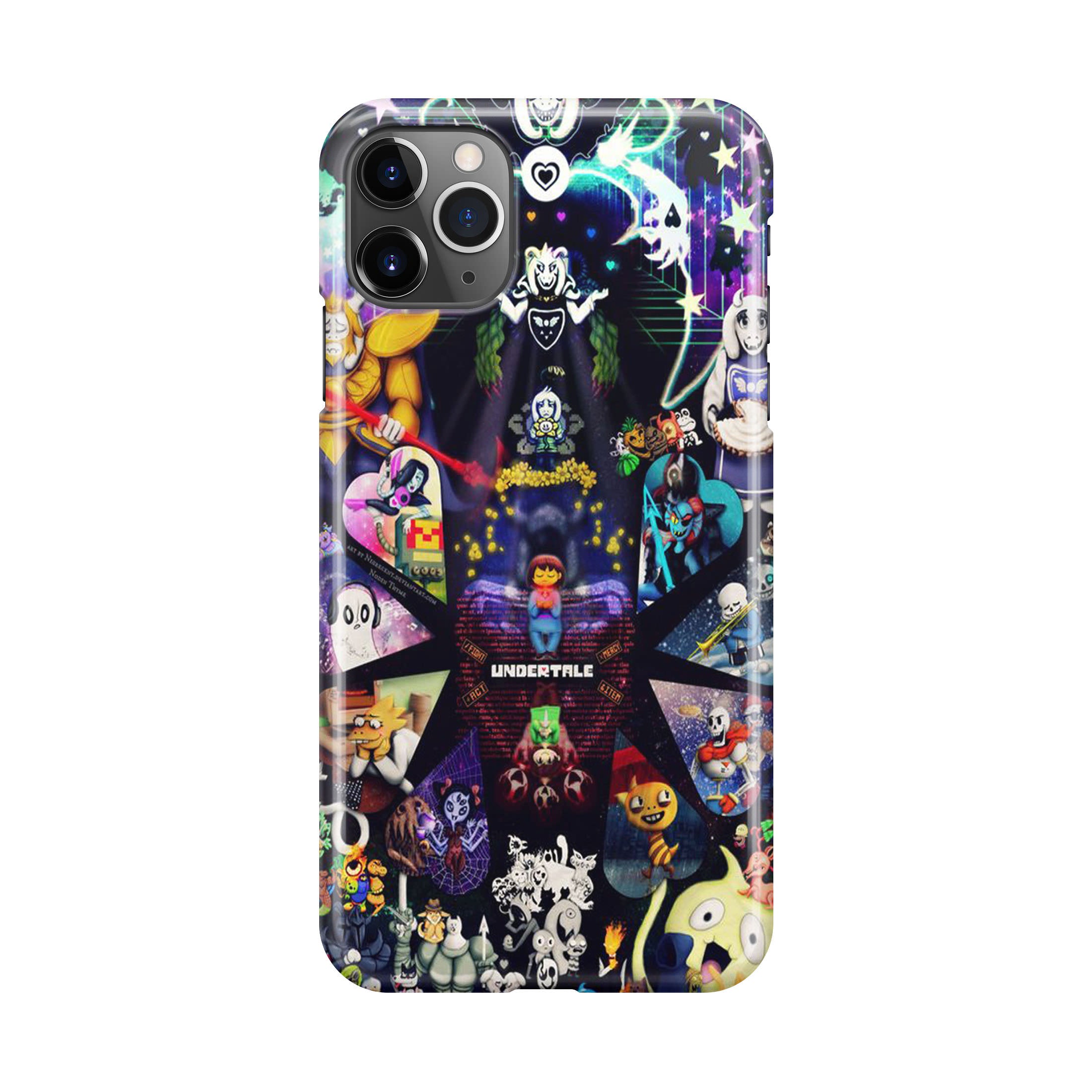 Undertale All Characters iPhone 11 Pro Max Case