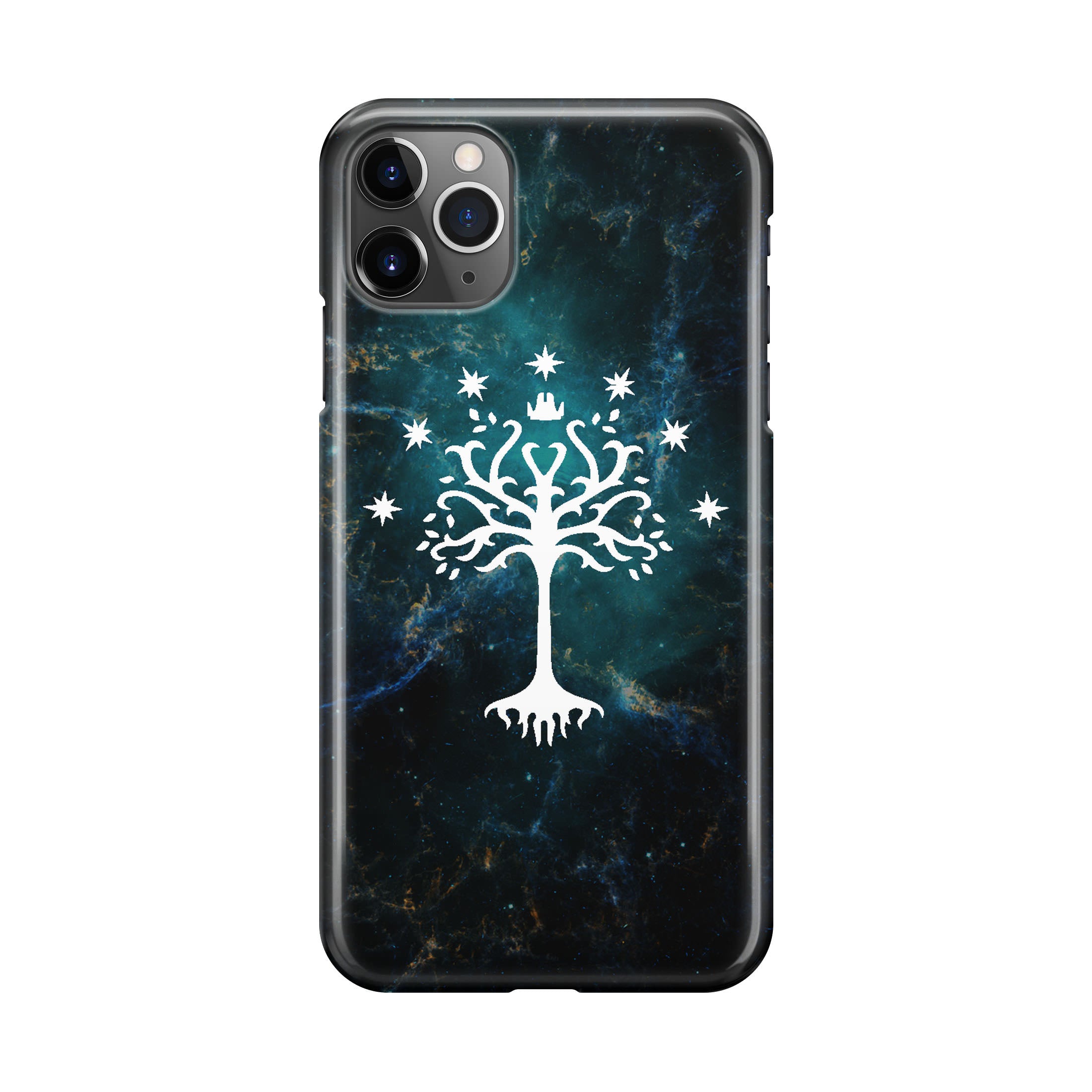 White Tree Of Gondor In Space Nebula iPhone 11 Pro Max Case
