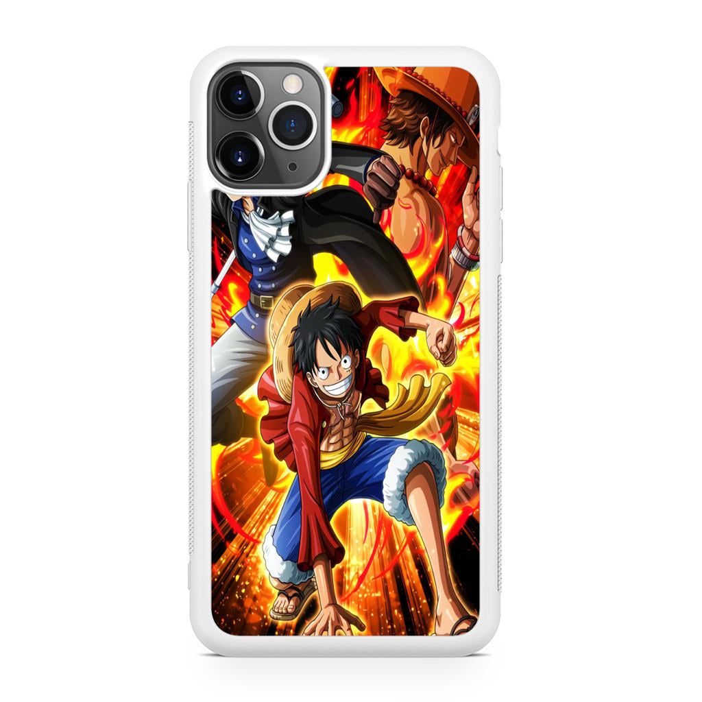 Ace Sabo Luffy Brotherhood iPhone 11 Pro Max Case